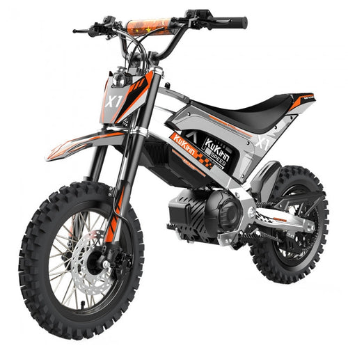 Motocykl elektryczny KuKirin X1, silnik o średniej mocy 1000 W, akumulator 48 V 20,8 Ah, opony terenowe 14/12 cali - Dostawca