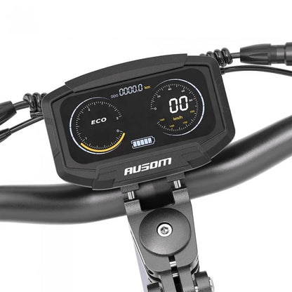Składana hulajnoga elektryczna Ausom F1 Max, silnik 2*1400W, bateria 60V 20,8Ah, opony 10x3,0 cali, maks. prędkość 72 km/h - Dostawca