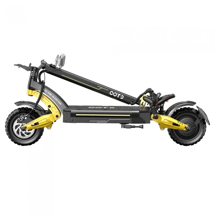 Składana hulajnoga elektryczna OOTD S30, silnik 1200W*2, bateria 52V 23,4Ah, opony 10 cali, maks. prędkość 65km/h, zasięg 60km - Dostawca