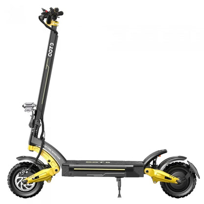 Składana hulajnoga elektryczna OOTD S30, silnik 1200W*2, bateria 52V 23,4Ah, opony 10 cali, maks. prędkość 65km/h, zasięg 60km - Dostawca